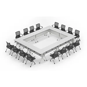 Rectangular Mobile Conference Table