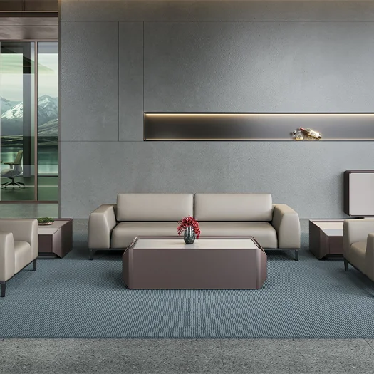 Is a Leather Sofa Essential for Your Office Furniture Essentials?