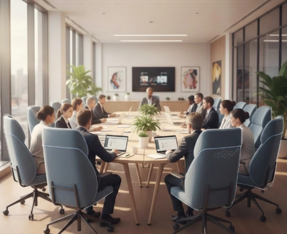 Designing for Focus Why Acoustic Training Furniture is the Secret to Effective Upskilling